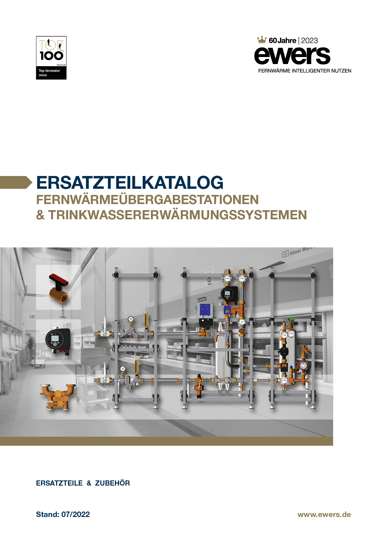 ewers - Ersatzteilkatalog - Ersatzteil & Zubehör - Service - Fernwärmeübergabestationen & Trinkwassererwärmungssystemen