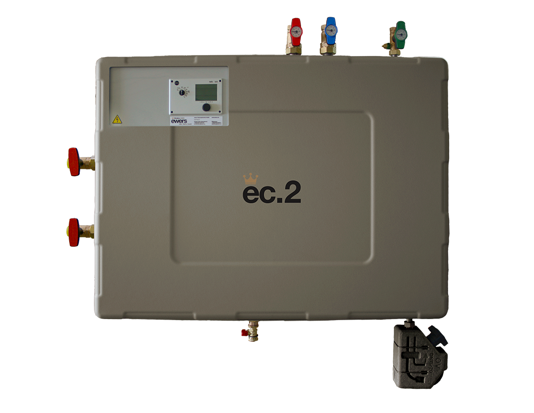 ec.2 Fernwärmeübergabestation mit Trinkwassererwärmung über Ladespeicher