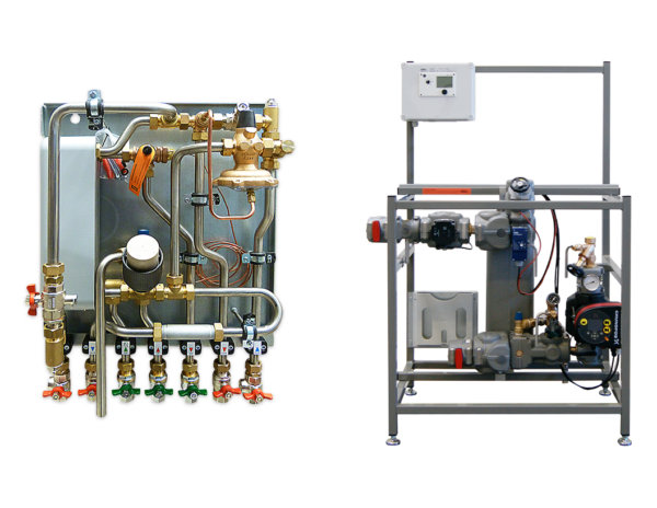 ewers Wärmesysteme - Wohnungsstation - Hausstation - Trinkwassererwärmung - Durchflusssystem